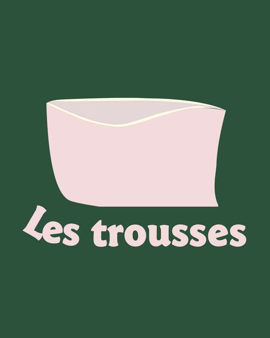 📓 Trousse plate format A5  – Petite, pratique et personnalisée